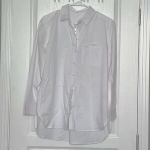 Reitman’s White Casual Button Down Shirt